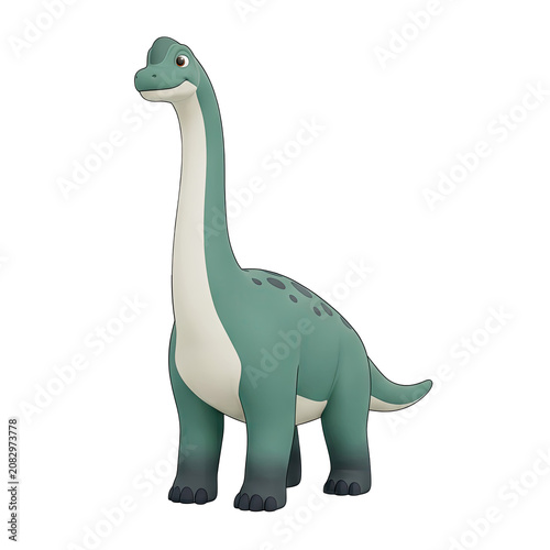 Cartoon Brontosaurus Dinosaur