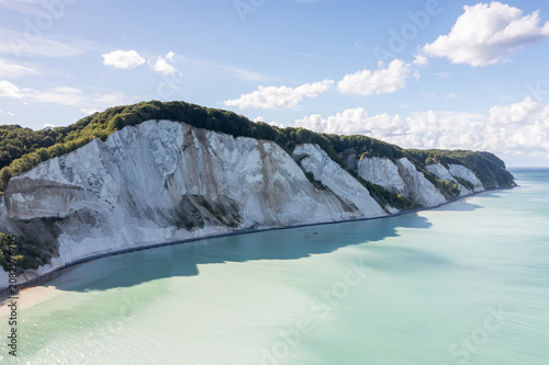 Denmark Møns Klint is a 6 km stretch of limestone and chalk cliffs along the eastern coast of the Danish island of Møn in the Baltic Sea