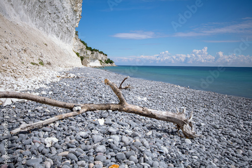 Denmark Møns Klint is a 6 km stretch of limestone and chalk cliffs along the eastern coast of the Danish island of Møn in the Baltic Sea