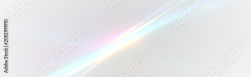 Diamond Prism Rainbow Light PNG with Transparent Glass Effect and Neon Glow