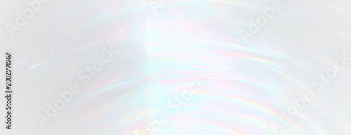 Diamond Prism Rainbow Light PNG with Transparent Glass Effect and Neon Glow
