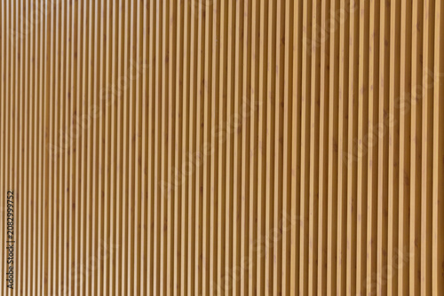 фотографія Close-up of evenly spaced wood panels