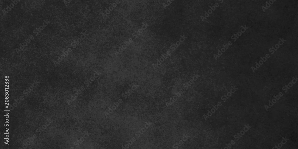 Fototapeta premium Black rock marble wall texture rough vintage grungy Stone concrete texture. vector old black board wall chalk dark blank blackboard texture background.