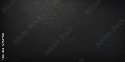 Tableau sur toile Dark grunge black leather texture background with rough vintage fabric surface,