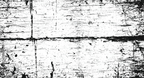 Fotografia Grunge scratched wood texture background with distressed vintage overlay