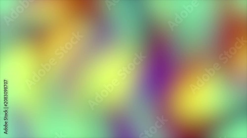 Abstract colorful bokeh light background with soft blur and vibrant hues