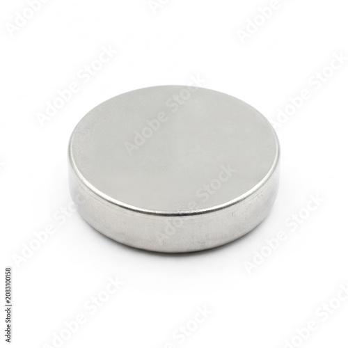 Generic linear voltage regulator IC isolated on white.