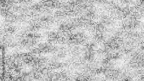 Black radial halftone dots background abstract dot gradient seamless pattern ...