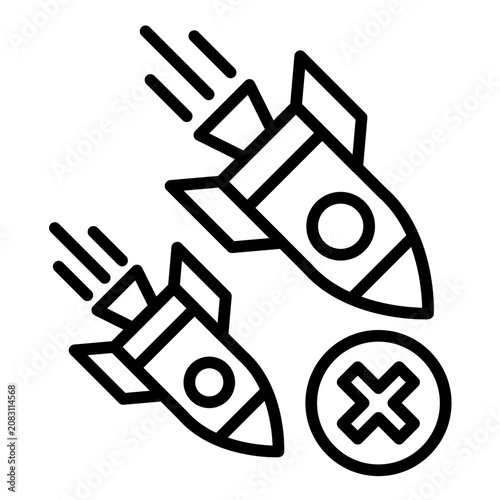 Quadro su tela War Icon