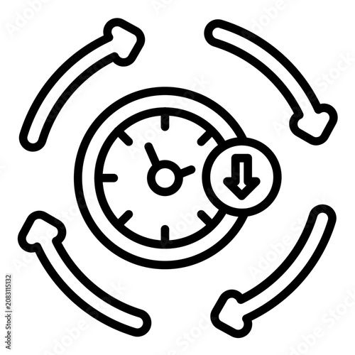 Fotografía Downtime Icon