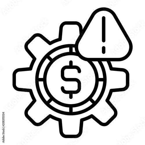 Canvas Print Disruption Icon