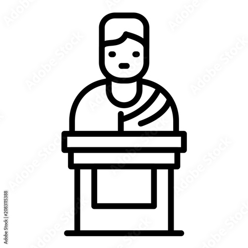 Photography Prayer Speech Icon