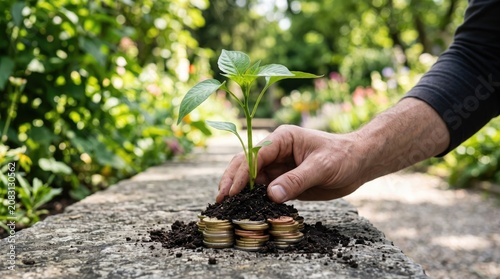 Sustainable Investment and Wealth Growth with Green Seedling