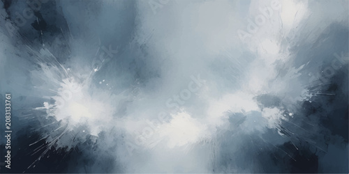 Φωτογραφία Rain in Fog and Storm Clouds Dramatic Dark Cloudscape with Mist and Misty Sky Ab