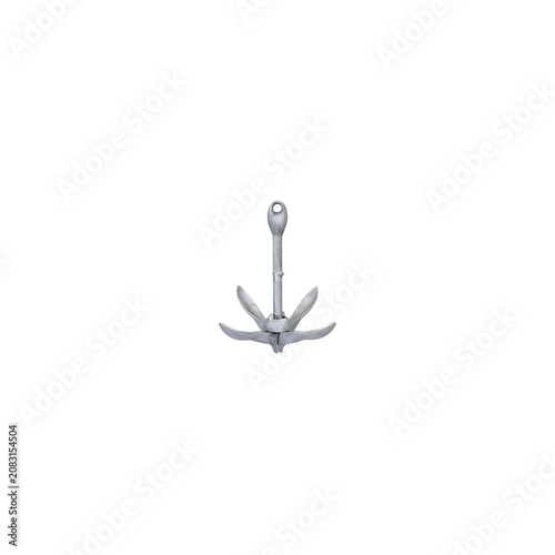Folding Grapnel Anchor Isolated Transparent PNG Marine Equipment Stock Asset