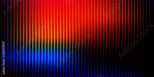 Foto Abstract ripple glass gradient background featuring fluid waves and glowing colors
