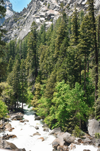 river in the mountains