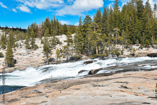 river in the mountains