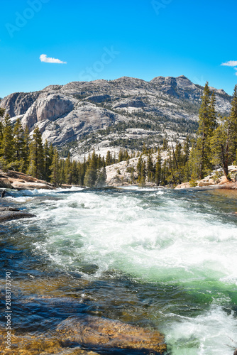 mountain river in the mountains