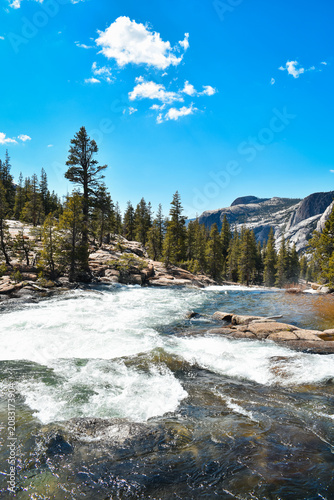 river in the mountains