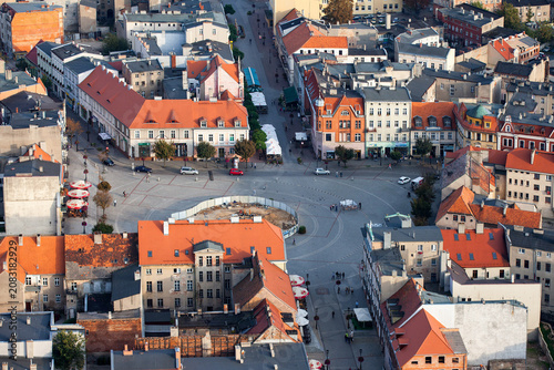 Gniezno aerial view