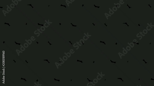 Abstract seamless pattern with small black organic shapes on a light grey background 4K Motion video