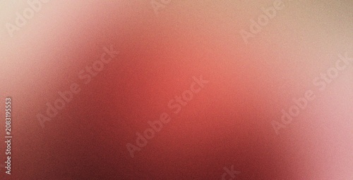 Abstract blurred background, with a soft, gradient transition from, light beige to, deep maroon red, featuring a grainy, texture and out-of-focus, lighting effect