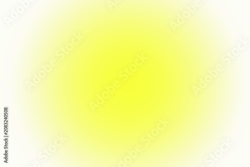 Minimalist Yellow Transparent Gradient Spotlight Overlay Smooth Vignette Blur Background