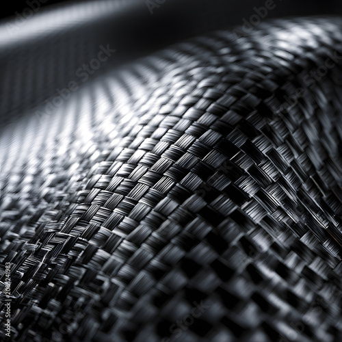 Premium Dark Carbon Fiber Texture