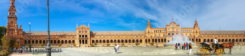 Plaza de Espana, Sevilla, Spanien 