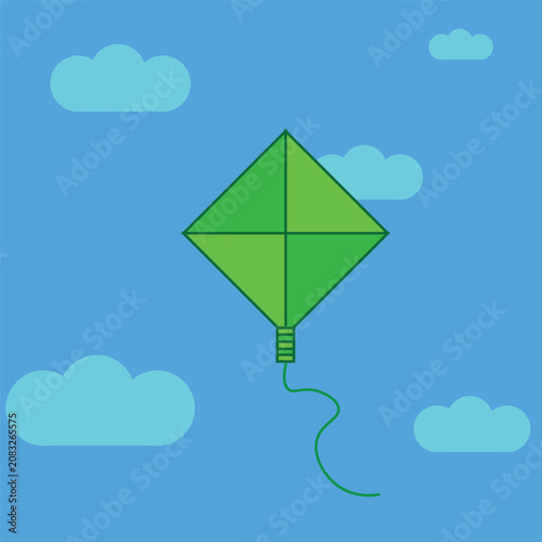 Kite in the sky