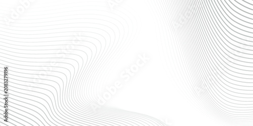 Vector illustration of gray line pattern with abstract background. EPS10. Beautiful and modern curved lines.