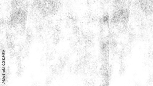 Abstract worn grunge surface with halftone printing texture. Monochrome distressed overlay of dirt, scratches and faded dust for transparent background. Vintage weathered effect for graphic
