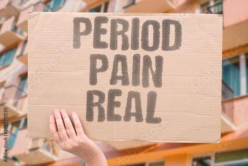Φωτογραφία "Period pain real" Menstrual discomfort is not imagined