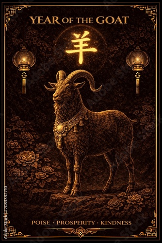 Fu Luck and Happiness Chinese Zodiac Year of the