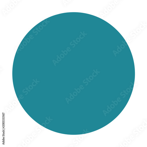 Teal Circle