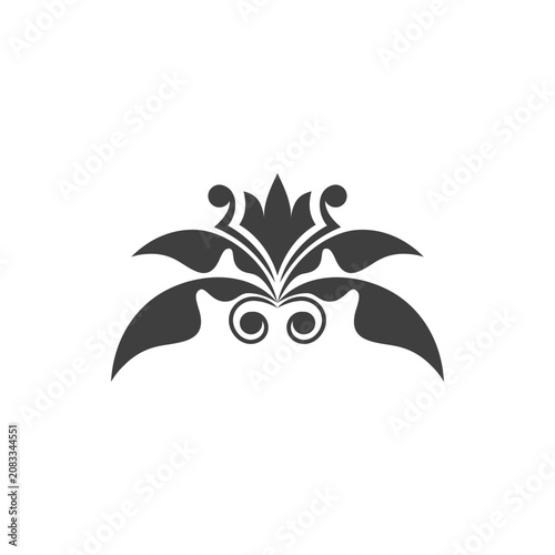 Foto Floral element isolated plant