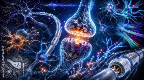 Adult Brain Healing and New Neurons — Ultra‑Detailed 3D Illustration of Synapse Repair and Myelin Growth in the Hippocampus | Premium, Text‑Free, 8K HDR