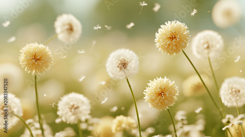 Soft white flowers bloom in natural daylight outdoors