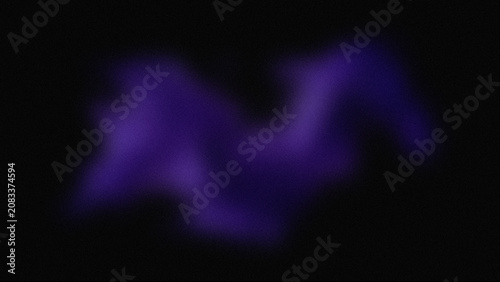 Abstract purple smoke on black background, ethereal violet mist with soft grain texture, mysterious dark nebula cloud for cinematic overlays