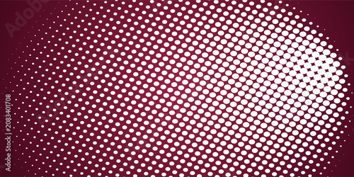 Red black gradient halftone pattern with polka dots  vector  eps10.