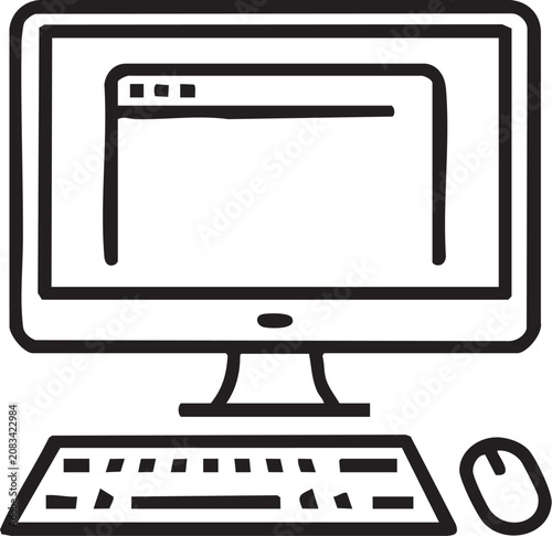 Monitor icon 