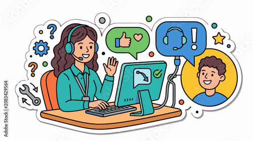 Diverse customer support agents collaborating for excellent service