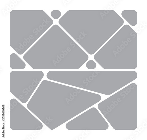 Pictures or photos frame collage. comics page grid layout abstract photo frames and digital photo wall template