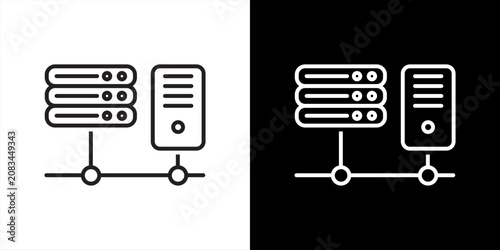 Lan Icon Sheet Black And White