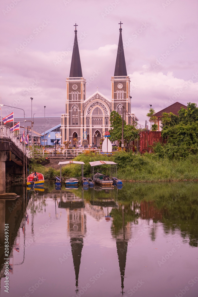Fototapeta premium THAILAND CHANTHABURI CITY CATHEDRAL