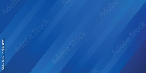 фотографія Abstract blue background with glowing geometric lines