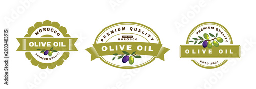 olive oil badge design