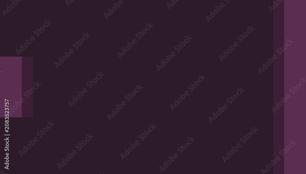 Fototapeta premium Abstract minimalist composition with rectangular shapes in varying shades of purple. Modern geometric artwork featuring overlapping vertical rectangles and deep central tones