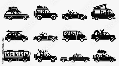 Adventurous Vehicles and Travel Trailers.